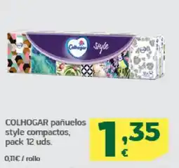 HiperDino COLHOGAR pañuelos style compactos oferta