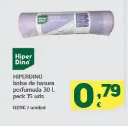 HiperDino HIPERDINO bolsa de basura perfumada oferta