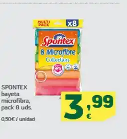 HiperDino SPONTEX bayeta microfibra oferta