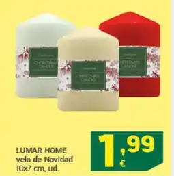 HiperDino LUMAR HOME vela de Navidad oferta