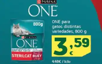 HiperDino ONE para gatos distintas variedades oferta