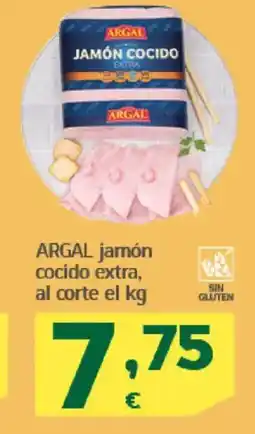 HiperDino ARGAL jamón cocido extra oferta