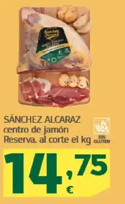 HiperDino SÁNCHEZ ALCARAZ centro de jamón Reserva oferta