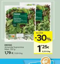 Caprabo EROSKI Amanida Supremme Maxi oferta