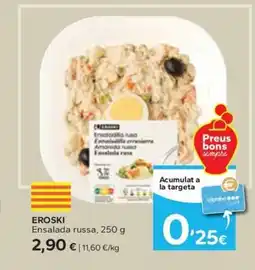 Caprabo EROSKI Ensalada russa oferta