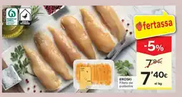Caprabo EROSKI Filets de pollastre oferta