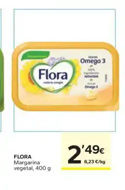 Caprabo FLORA Margarina vegetal oferta