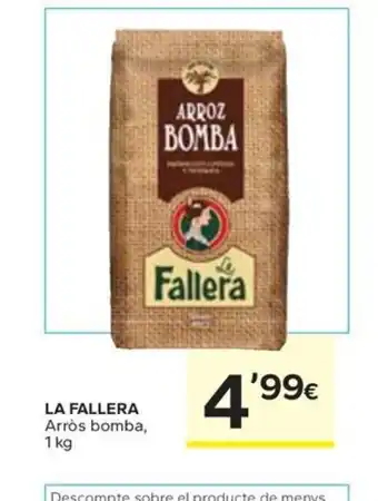 Caprabo LA FALLERA Arròs bomba oferta