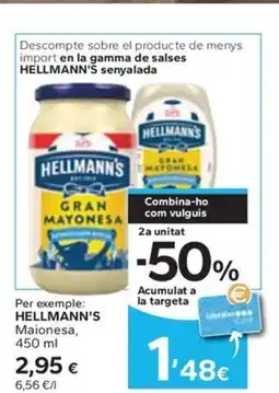 Caprabo HELLMANN'S Maionesa oferta
