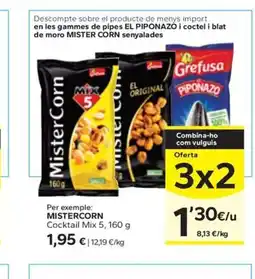 Caprabo MISTERCORN Cocktail Mix 5 oferta