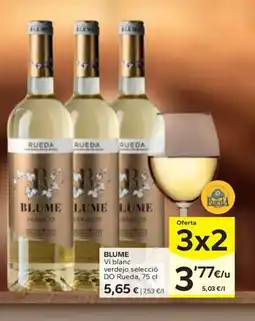 Caprabo BLUME Vi blanc verdejo selecció DO Rueda oferta