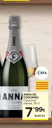 Caprabo ANNA DE Cava brut nature oferta