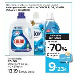 Caprabo COLON Detergent en gel oferta