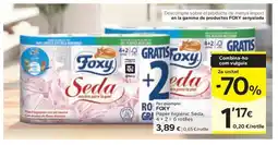 Caprabo FOXY Paper higiènic Seda oferta
