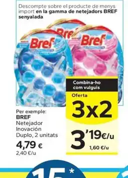 Caprabo BREF Netejador Inovación Duplo, 2 unitats oferta