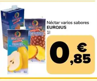 Supeco EUROJUS Néctar varios sabores oferta