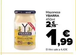 Supeco YBARRA mayonesa oferta