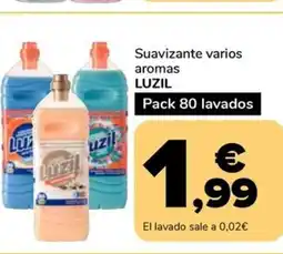 Supeco LUZIL Suavizante varios oferta