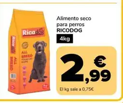 Supeco RICODOG Alimento seco para perros oferta