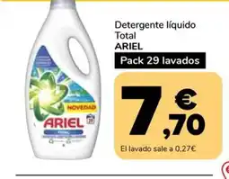 Supeco ARIEL Detergente líquido Total oferta