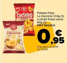 Supeco FRIT RAVICH Patatas fritas La churrería o cóctel frutos secos oferta