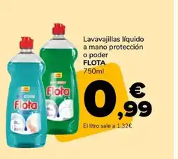 Supeco FLOTA Lavavajillas líquido a mano protección o poder oferta