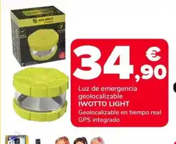 Supeco IWOTTO LIGHT Luz de emergencia geolocalizable oferta