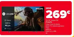 Supeco PHILIPS TV 50" Smart TV oferta