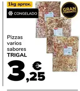 Supeco TRIGAL Pizzas varios sabores oferta