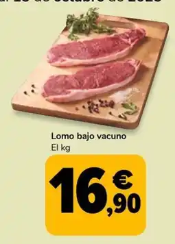 Supeco Lomo bajo vacuno oferta