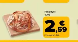 Supeco Pan payés oferta