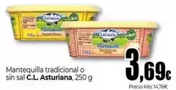 Unide Market Central lechera asturiana - mantequilla tradicional o sin sal oferta