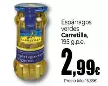Unide Market Carretilla - esparragos verdes oferta