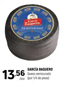 Coviran GARCÍA BAQUERO Queso semicurado oferta