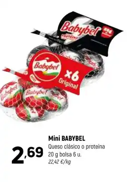 Coviran BABYBEL Mini Queso clásico o proteína oferta