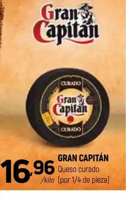 Coviran GRAN CAPITÁN Queso curado oferta