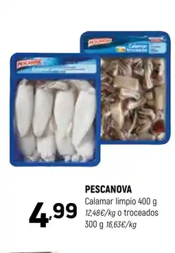 Coviran PESCANOVA Calamar limpio oferta