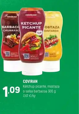 Coviran COVIRAN Kétchup picante, mostaza o salsa barbacoa oferta