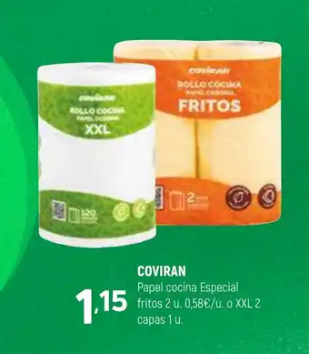 Coviran COVIRAN Papel cocina Especial fritos oferta
