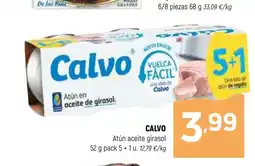 Coviran CALVO Atún en aceite de girasol oferta