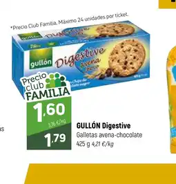 Coviran GULLÓN Digestive Galletas avena-chocolate oferta