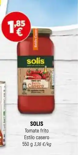 Coviran Solis tomate frito estilo casero oferta