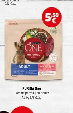 Coviran PURINA One Comida perros Adult buey oferta