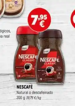Coviran NESCAFÉ Natural o descafeinado oferta