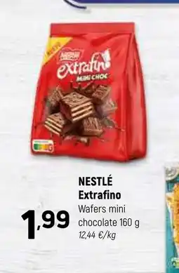 Coviran NESTLÉ Extrafino Wafers mini chocolate oferta