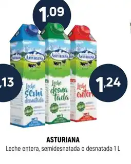 Coviran ASTURIANA Leche entera, semidesnatada o desnatada oferta