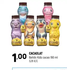 Coviran CACAOLAT Batido Kids cacao oferta