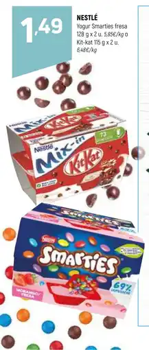 Coviran NESTLÉ Yogur Smarties fresa oferta
