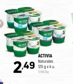 Coviran ACTIVIA Naturales oferta