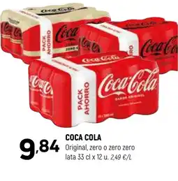 Coviran COCA COLA Original, zero o zero zero lata oferta